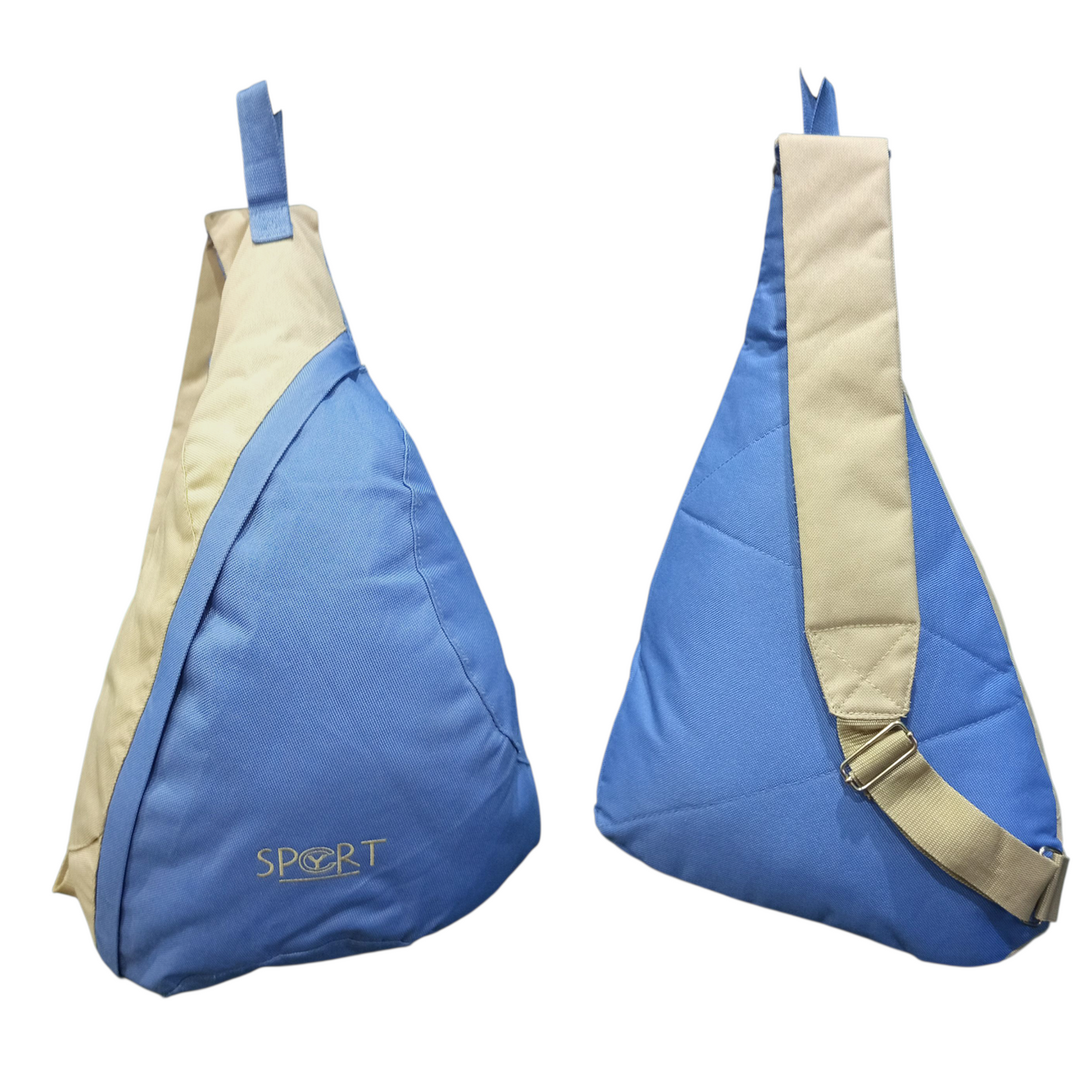 Polyester 600D Triangular City Shoulder Bag