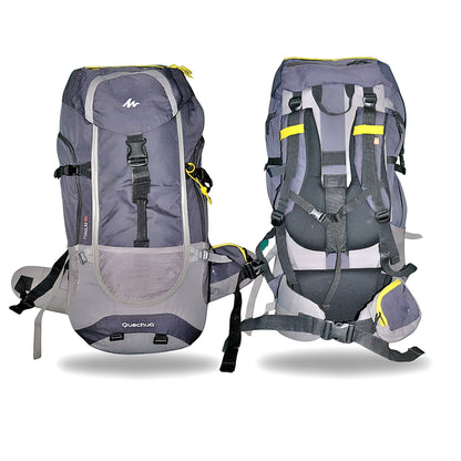 Mega Adventure Deal – 65L Hiking Bag(Aluminum Rods) + String Bag + Rain Coat | Save 1000 with HikerMart