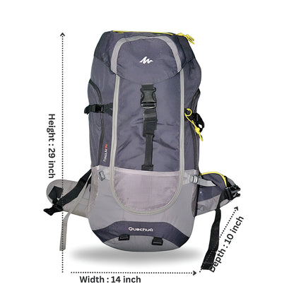 Mega Adventure Deal – 65L Hiking Bag(Aluminum Rods) + String Bag + Rain Coat | Save 1000 with HikerMart