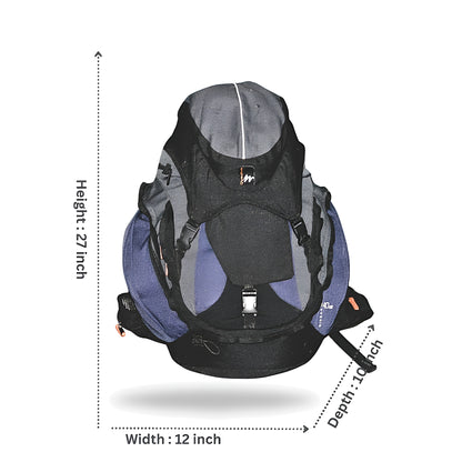 Imported Quechua 40L Heavy Duty Hiking Backpack – Camping, Trekking & Travel