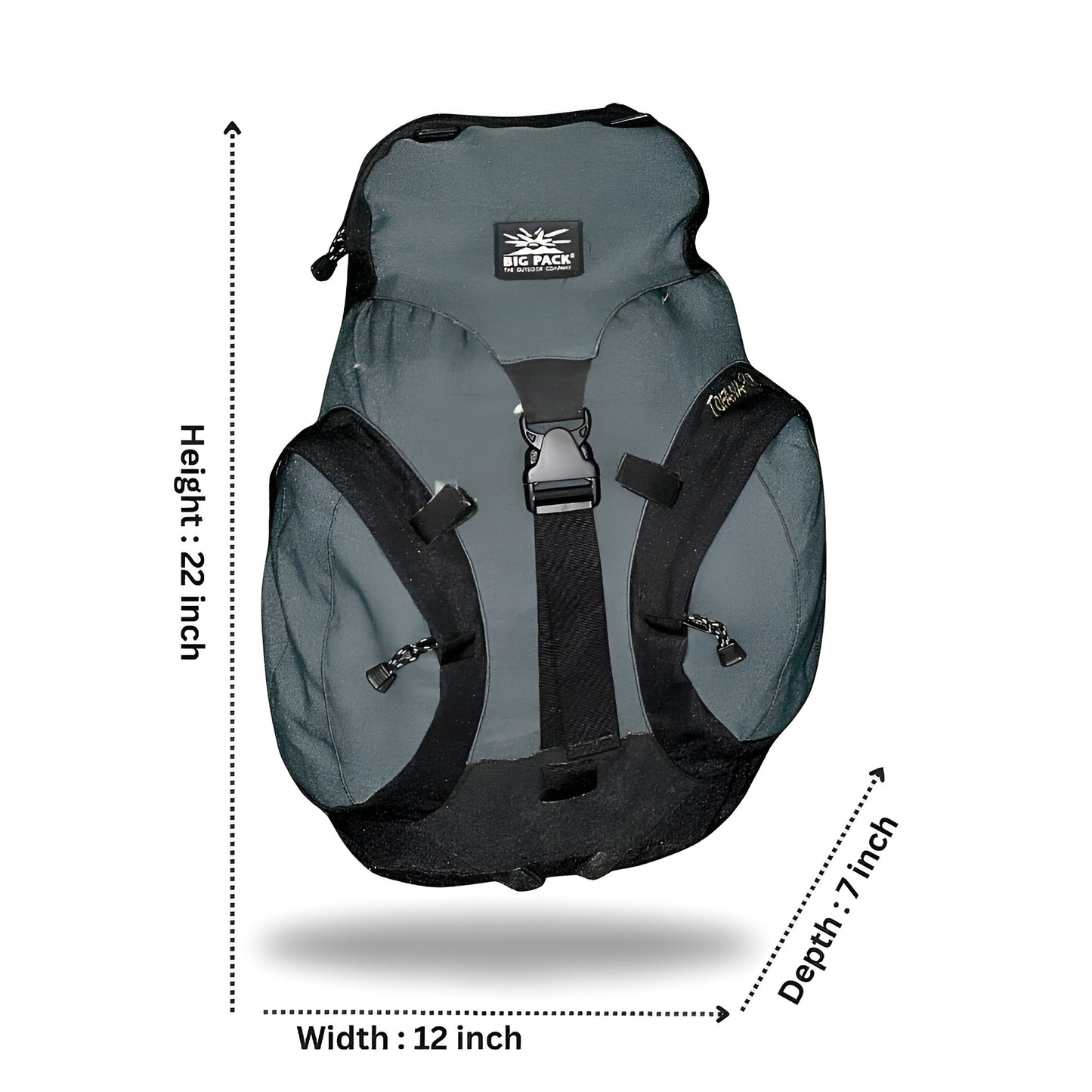 Imported BIGPACK 50L Heavy Duty Hiking Backpack