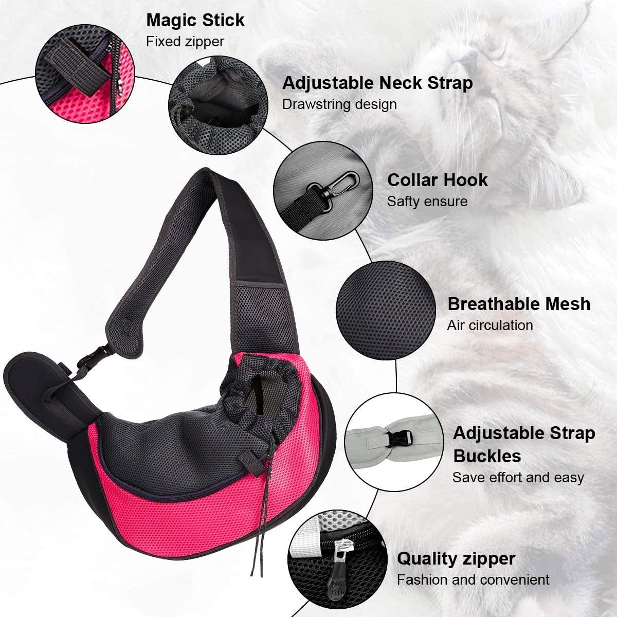 Mesh Oxford Sling Shoulder Bag – Casual Travel Tote