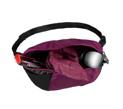 Compact 2L Trekking & Travel Waist Bag – Lightweight Foldable Bumbag TRAVEL 100