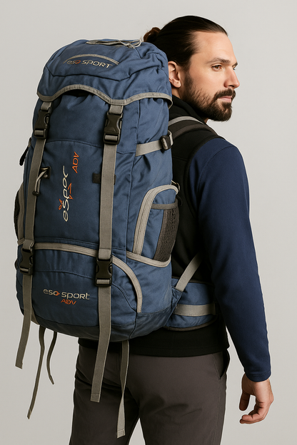 GO SPORT 55L Hiking Backpack – Durable, Lightweight & Adventure-Ready