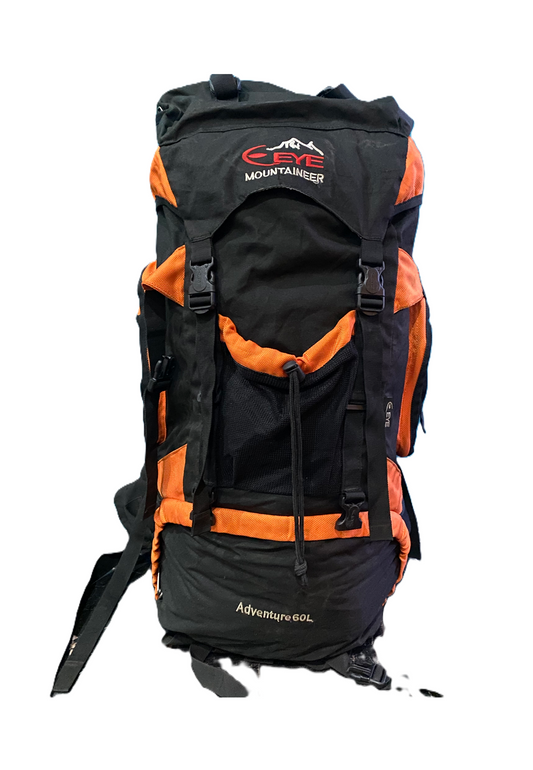 C-EYE Mountaineer 60L Hiking Backpack – Heavy-Duty | Ergonomic | For Trekking, Travel & Camping