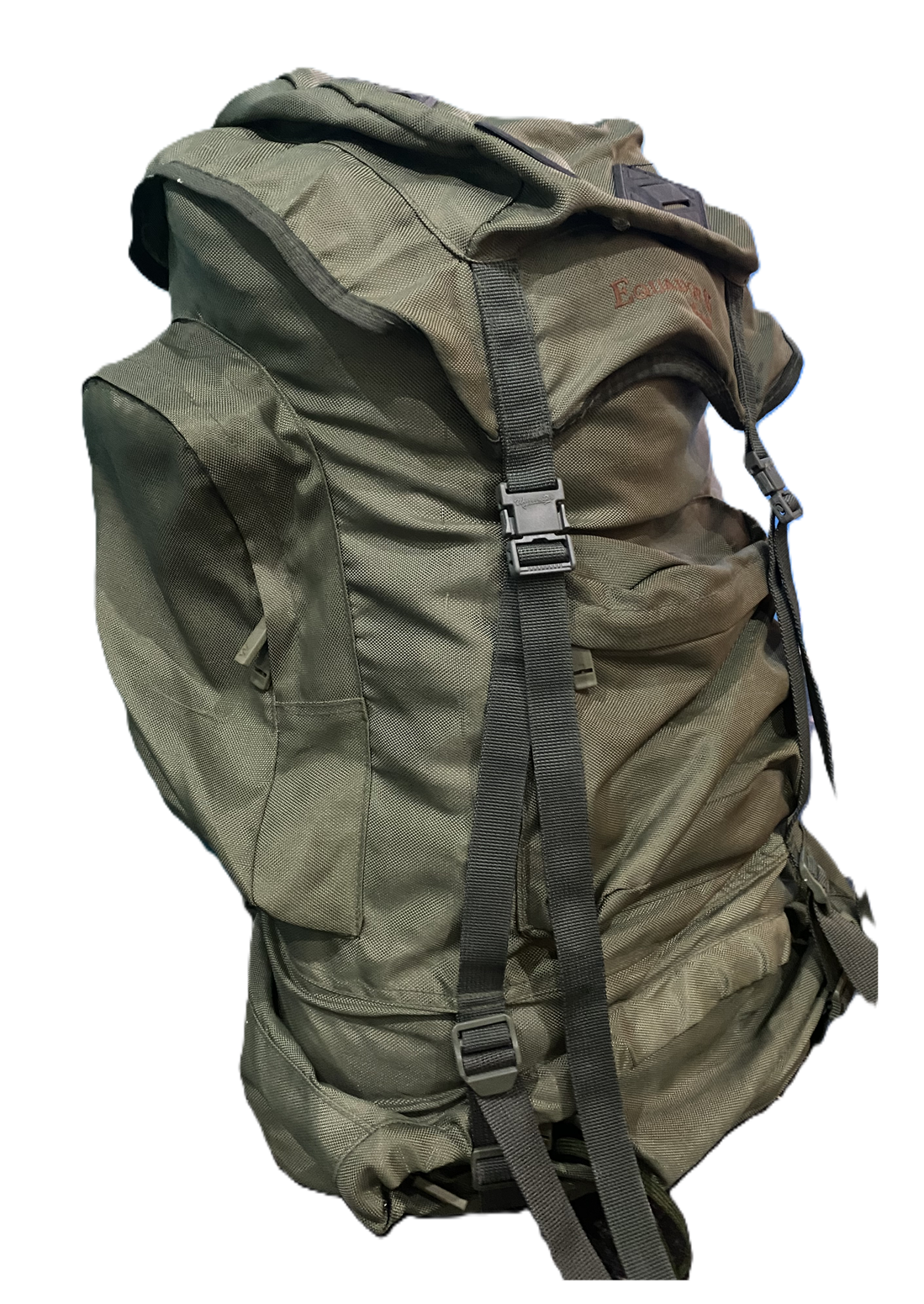 EQUADOR 85L Expedition Backpack – Army Green | Rugged, Spacious & Ready for Adventure