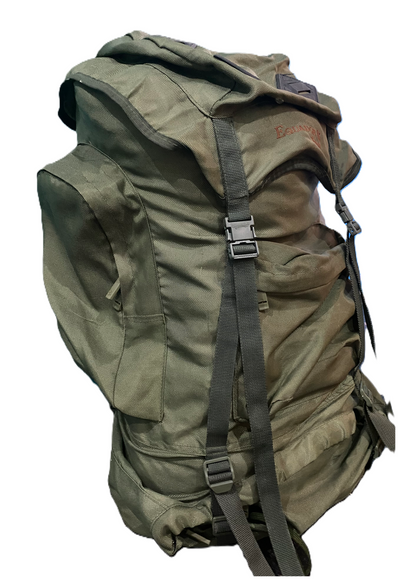 EQUADOR 85L Expedition Backpack – Army Green | Rugged, Spacious & Ready for Adventure