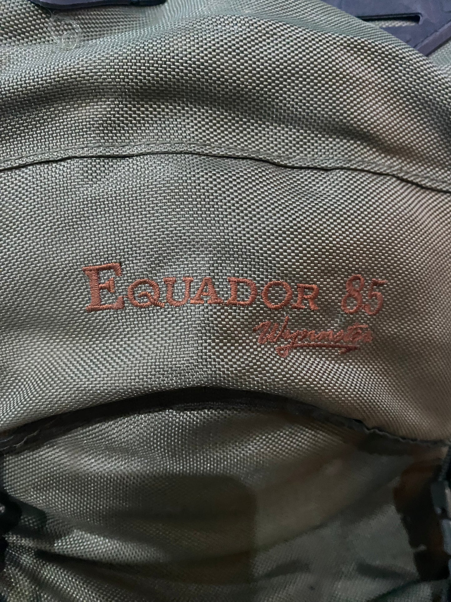 EQUADOR 85L Expedition Backpack – Army Green | Rugged, Spacious & Ready for Adventure