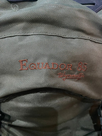 EQUADOR 85L Expedition Backpack – Army Green | Rugged, Spacious & Ready for Adventure