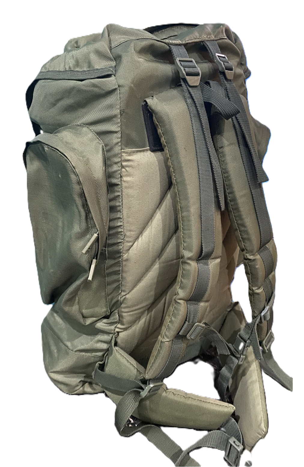EQUADOR 85L Expedition Backpack – Army Green | Rugged, Spacious & Ready for Adventure