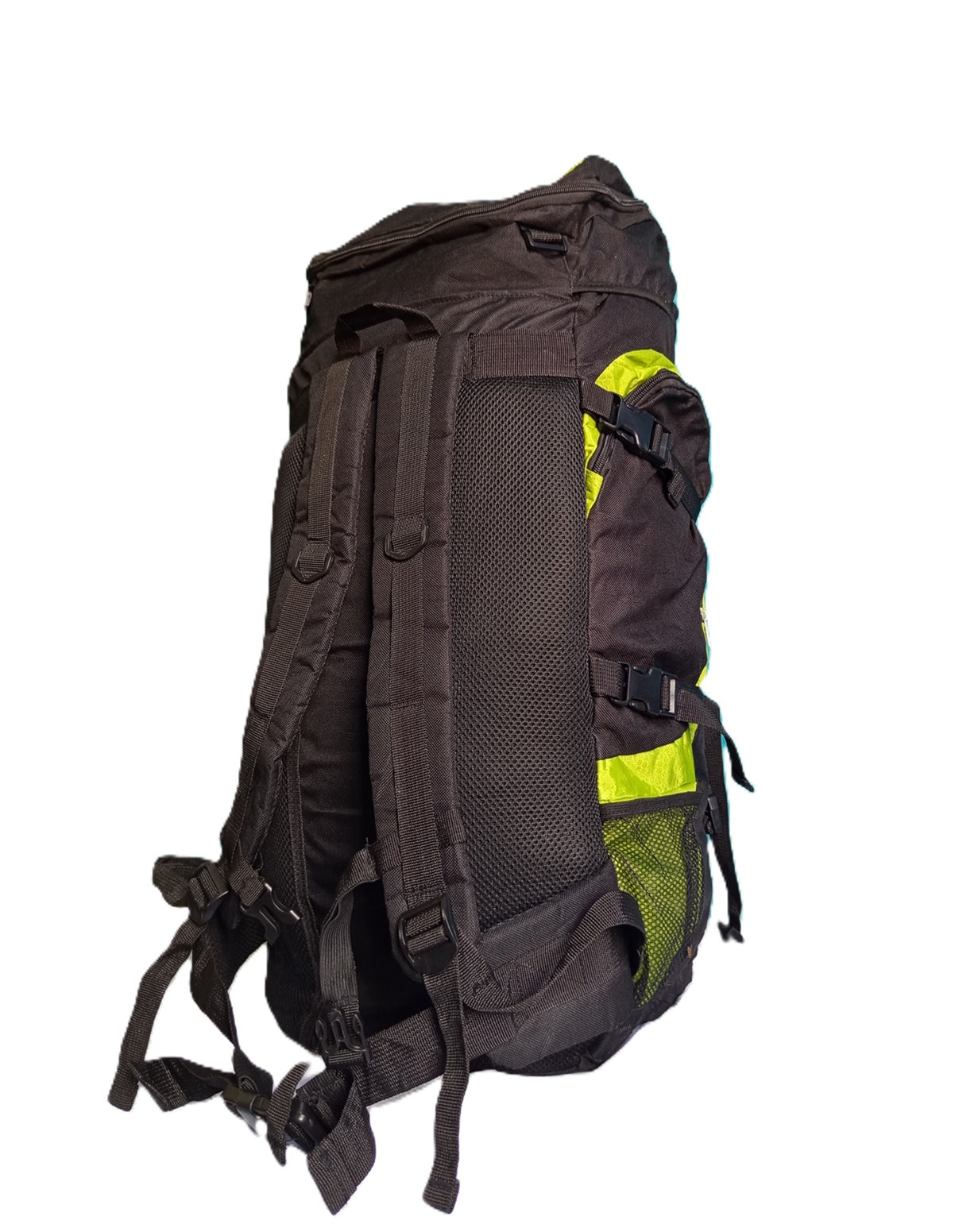 80L Ultra-Capacity Adventure Backpack – Rugged, Spacious & Comfortable for Travel, Trekking & Camping (Green/Black)