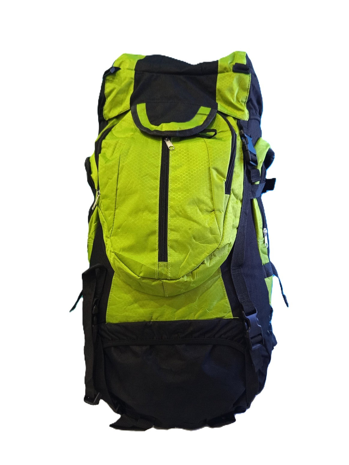 80L Ultra-Capacity Adventure Backpack – Rugged, Spacious & Comfortable for Travel, Trekking & Camping (Green/Black)