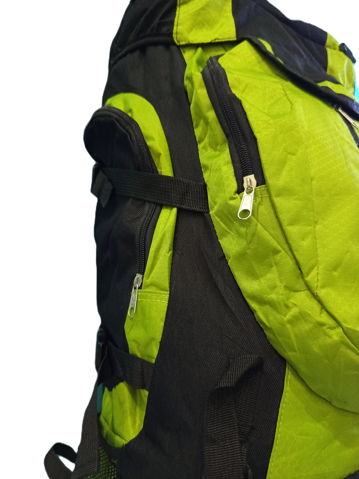 80L Ultra-Capacity Adventure Backpack – Rugged, Spacious & Comfortable for Travel, Trekking & Camping (Green/Black)