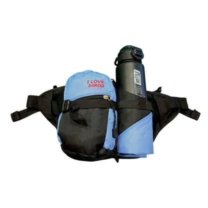 Lightweight Fanny Pack with Water Bottle Holder – Adjustable Waist Bag for Hiking, Cycling & Travel