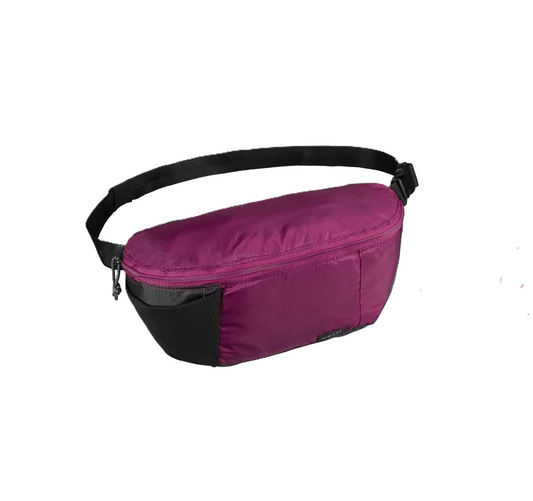 Compact 2L Trekking & Travel Waist Bag – Lightweight Foldable Bumbag TRAVEL 100