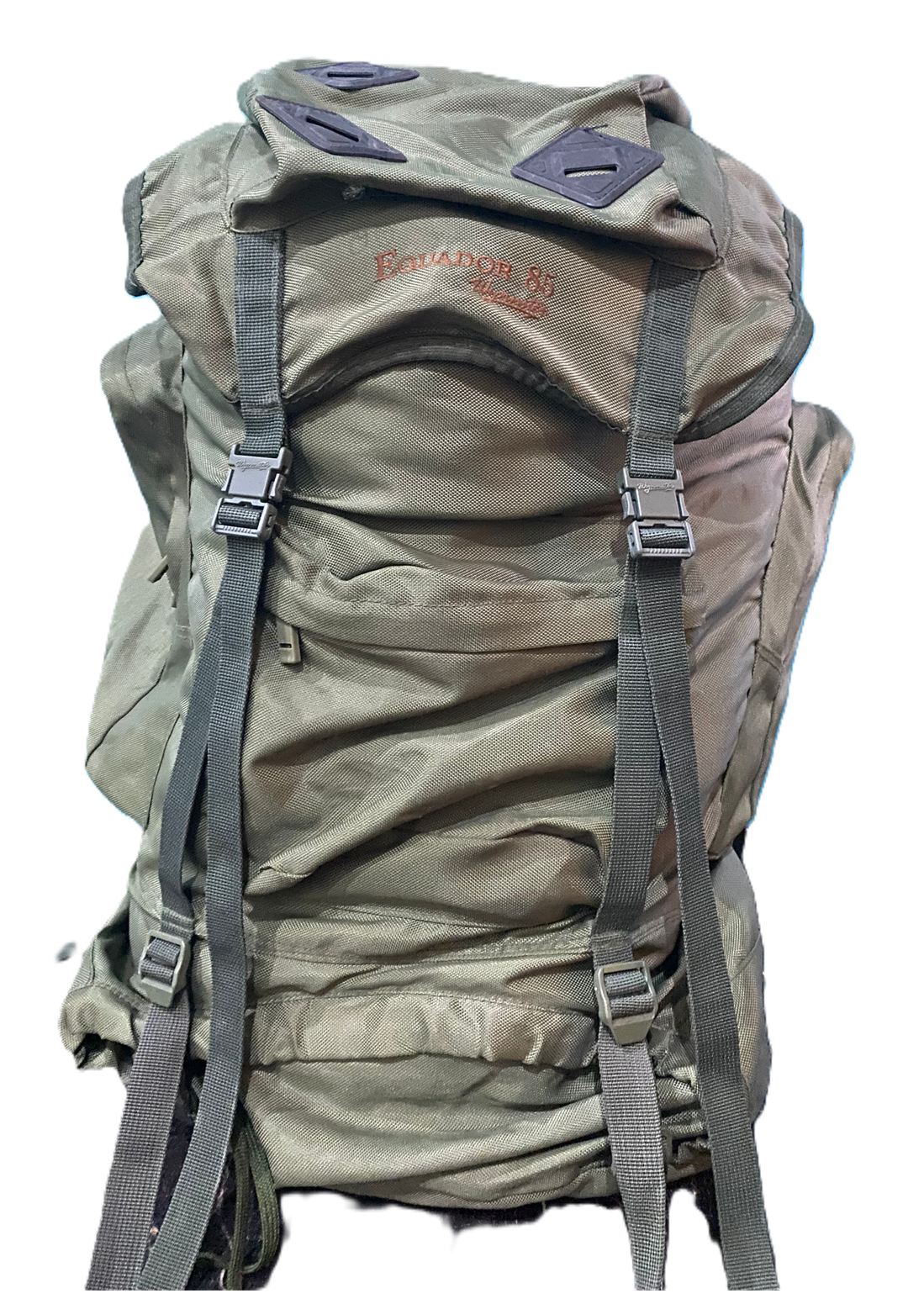 EQUADOR 85L Expedition Backpack – Army Green | Rugged, Spacious & Ready for Adventure
