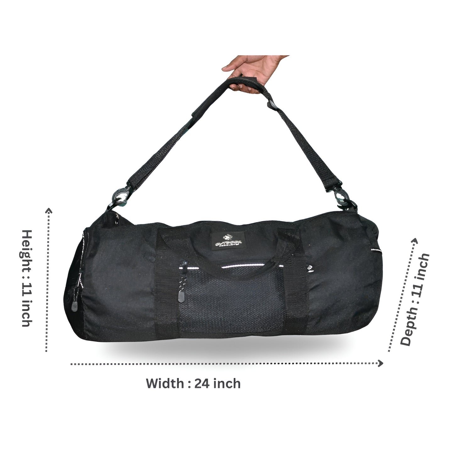 Outdoor Travel Duffel Bag – Lightweight, Durable & Spacious with Mesh Bag