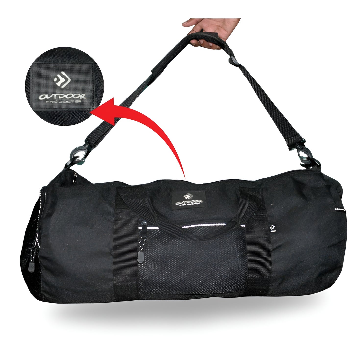 Outdoor Travel Duffel Bag – Lightweight, Durable & Spacious with Mesh Bag