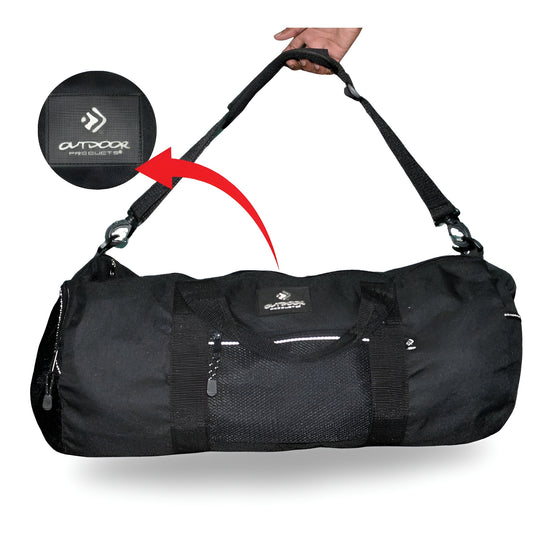 Outdoor Travel Duffel Bag – Lightweight, Durable & Spacious with Mesh Bag